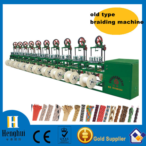 old type braiding machine